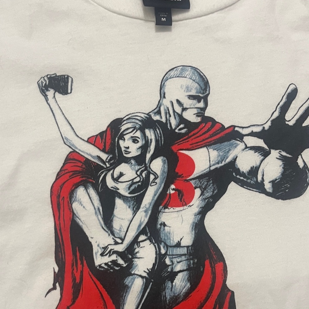 Bench White and Red Graphic woMen's Tee - Picture 3 of 11
